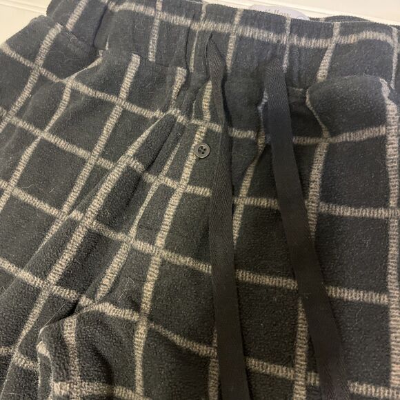Bundle Of Men’s Flannel Pajama Pants Size Small 2 Items Black Navy - Picture 6 of 12